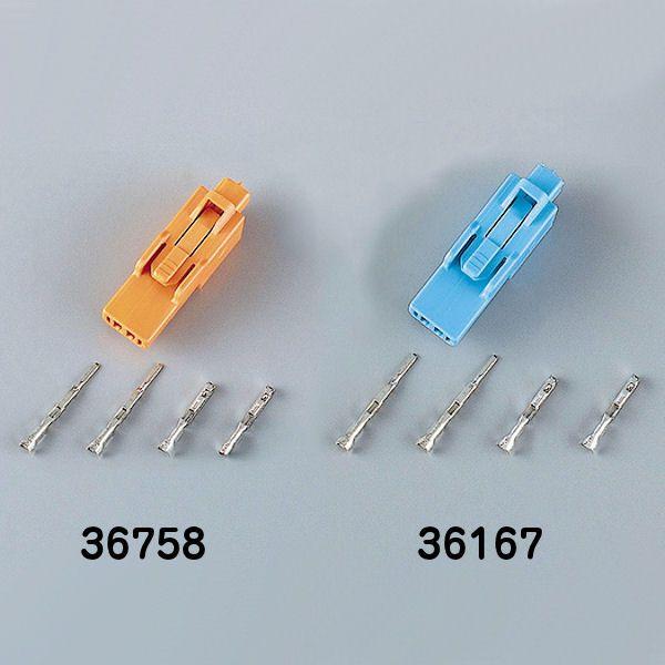 デイトナ DAYTONA 36758 ウインカーコネクター（2極 オレンジ）セット ホンダ X-11...