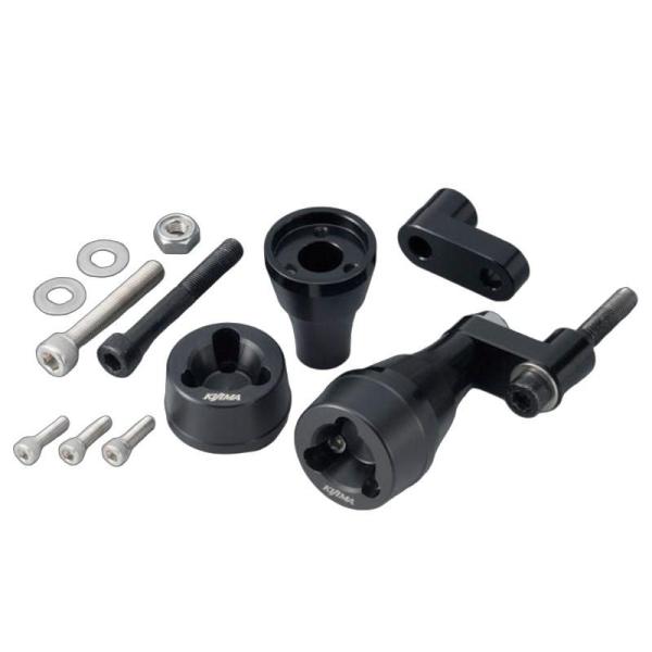 キジマ KIJIMA 405-3101 スライダー ブラック ヤマハ YZF-R25 R3 エンジン...