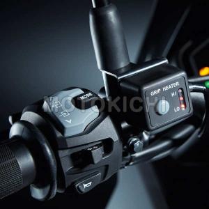 スズキ　アドレスV125G　CF46A　K7　規制前　グリップヒーター付き！ KOSO WINDグリップ黒/青アドレスV125[K5/K6/K7/CF46A]アドレスV125