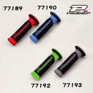 デイトナ DAYTONA 732タイプ PRO-GRIP エンド貫通 長さ125mm 内径22/25mm レッド/ブルー/グリーン/グレー 98095 98096 98097｜motokichi