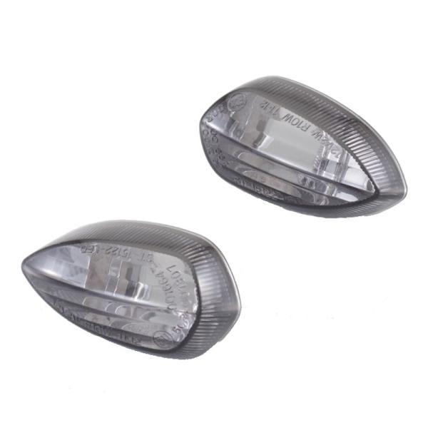 キタコ KITACO 807-0770110 スモークレンズ 左右セット フロント/リア共用