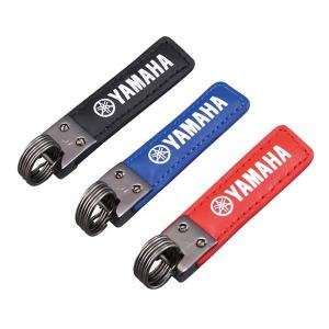 (在庫あり) YAMAHA純正 YAK18 スクエアキーホルダー 90792-K0040:ブラック 90792-K0041:レッド 90792-K0042:ブルー｜motokichi