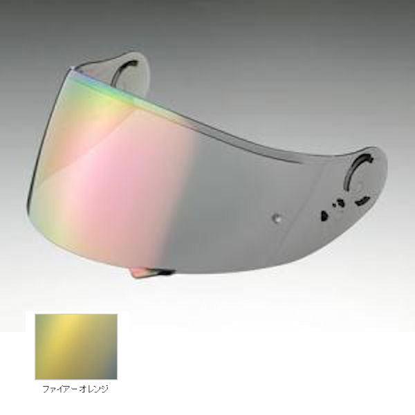 【在庫あり】SHOEI CNS-1 PINLOCK シールド スモークミラー ファイアーオレンジ シ...