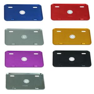 POSH（ポッシュ） C.F. アルミライセンスプレートSサイズ 山型