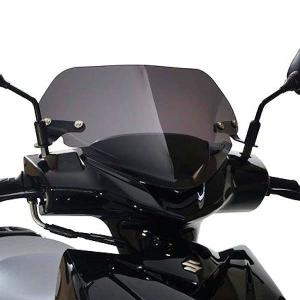 【在庫あり】旭風防 SW-08 ショートバイザー スモーク SUZUKI SWISH スウィッシュ【af アフ】