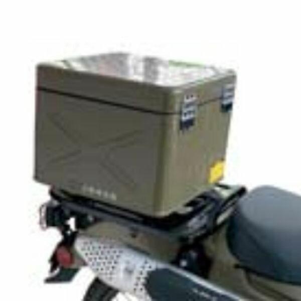 【在庫あり】JMS製 一七式特殊荷箱 カーキ CT125専用 リアボックス ハンターカブ