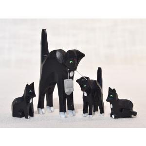 ドイツ木工芸品 煙出し人形 酔っ払った船長 黒猫 : 横浜元町 竹中