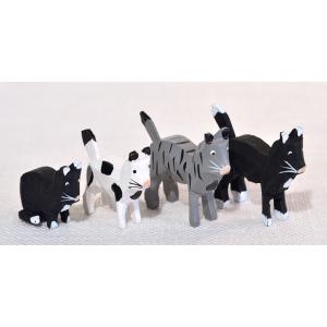ドイツ木工芸品 煙出し人形 酔っ払った船長 黒猫 : 横浜元町 竹中