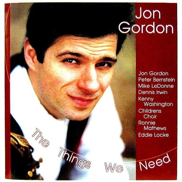 【中古】JON GOEDON ジョン・ゴードン（アルトサックス）　／　THE THINGS WE N...