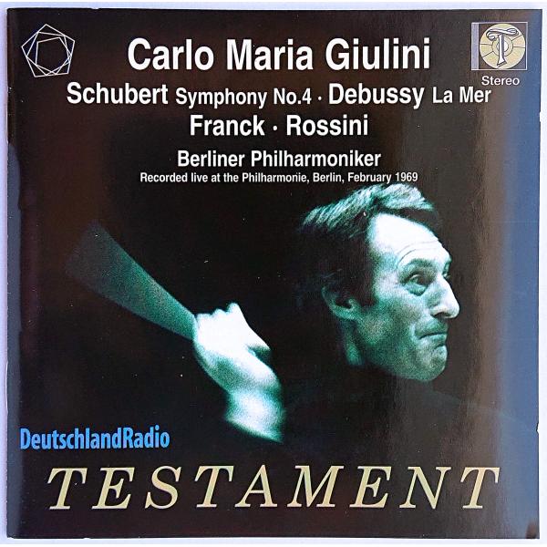 【中古】CARLO MARIA GIULINI　カルロ・マリア・ジュリーニ（指揮）　／　SCHUBE...