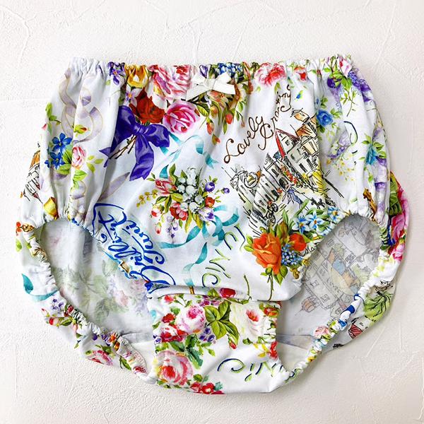 【1129】LLサイズ TUNIC（チュニック）オヤスミパンツ 80双天竺・マリンラブ