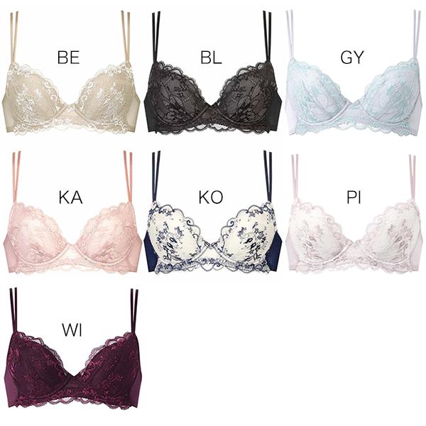 【BXC408】B・Cカップ ワコール Wacoal ナチュラルメイクブラ 軽やか、ふっくら谷間メイ...