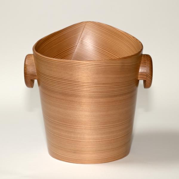 ワインクーラー 小 ワインボトル1本 曲げわっぱ 栗久 天然秋田杉 スタッキング仕様 新製品で2月の...