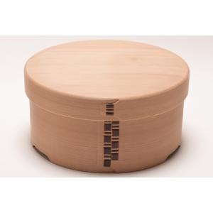 おひつ 7合脚付 栗久 曲げわっぱ 隅丸加工 白木 国産 日本製 お櫃 9人用(1人あたり3/4合）...