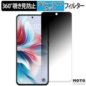 OPPO Reno11 A 向けの 360度 覗き見防止 ブルーライトカット 保護フィルム 日本製