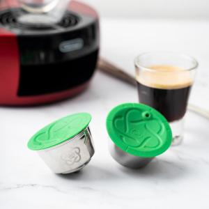 DolceGustoカプセル用の金属製の再利用可能なコーヒーカプセルカップコーヒーポッド｜motomurastore3