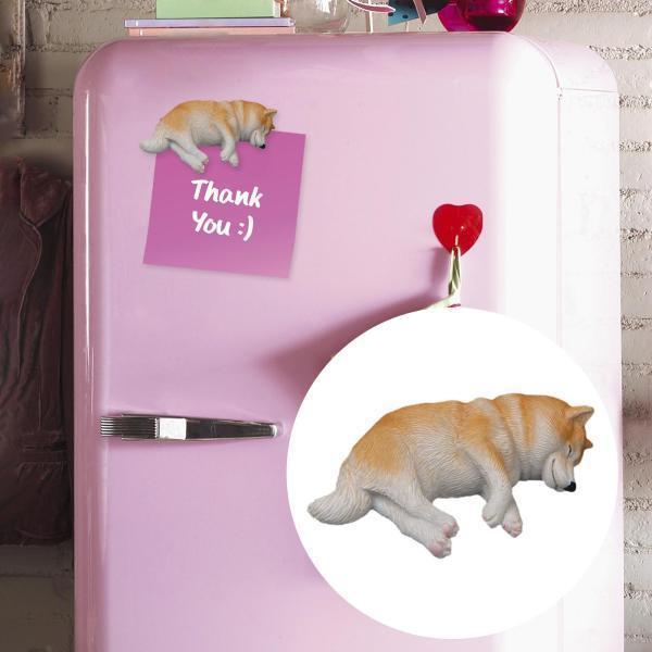 冷蔵庫の車の装飾のCooffeeのための3D犬の冷蔵庫の磁石の台所おもちゃの装飾