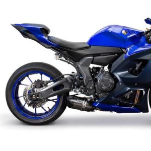 YZF-R7/MT-07 S1R ブラック/アルミ フルエキゾーストマフラー Two Brothers Racing