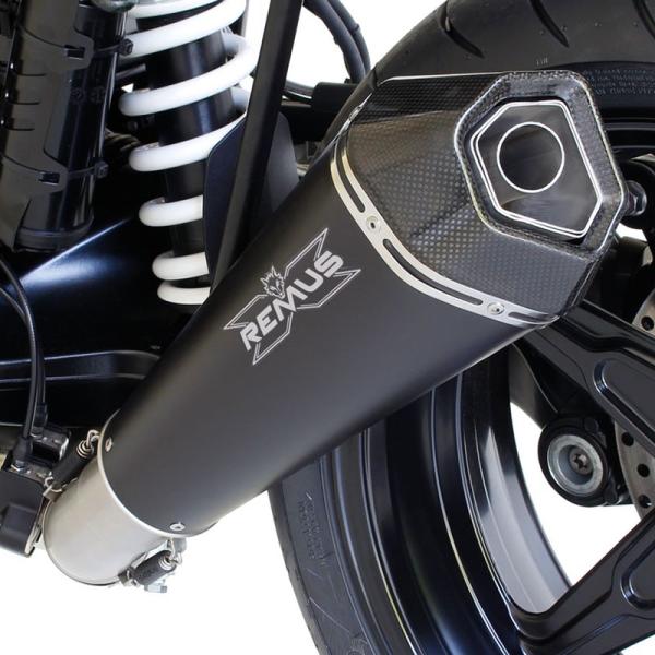 レムス(REMUS) HYPERCONE スリップオン ステンレスブラック EC適合 RnineTシ...