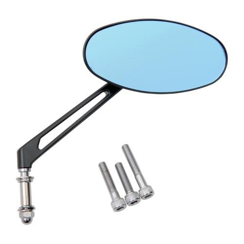 DragSpecialties DRAG-NESS ステルス2 ブルーサファイアミラー ブラック