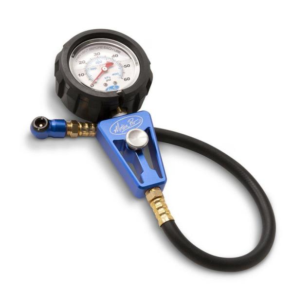 Motion Pro プロフェッショナルエアゲージ 2.5インチ 0-60 Psi 空気圧チェッカー...