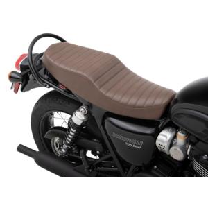 Z1R シート クラシック タックロール ブラック 空冷 トライアンフ T100