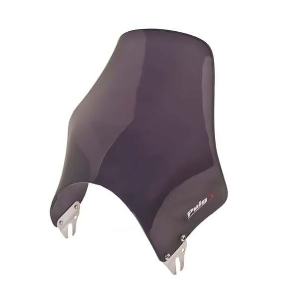 プーチ(Puig) 汎用ネイキッドスクリーン  8"ヘッドライト用 ダークスモーク 0869F