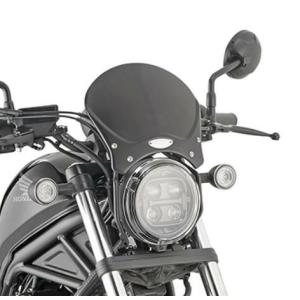 POWERBRONZE FLIP ロング スクリーン ライトスモーク ホンダ アフリカ