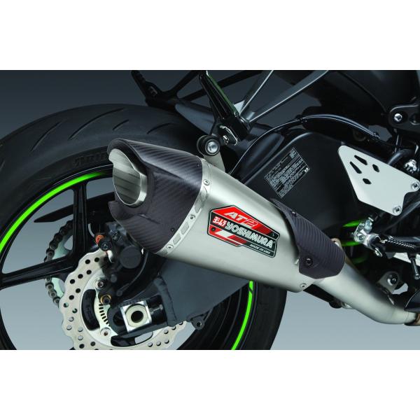 ヨシムラUSA ストリート AT2 ステンレス 3/4 マフラー カワサキ ZX-6R