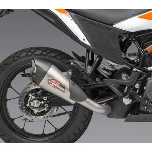 ヨシムラUSA AT2 スリップオンマフラー ステンレス KTM 390Adventure/アドベン...