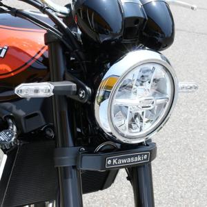 Z900RS CAFE ステムエンブレム＆マウントステーセット（ゴールド