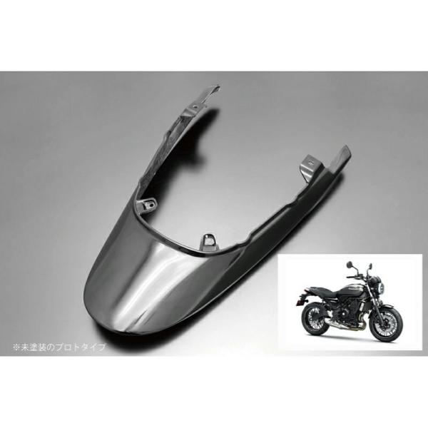 Z650RS ロングテールカウル メタリックマットカーボングレー ARCHI