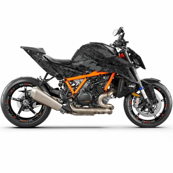 Moto Pro Works フルデカールキット Polyatomic (ステルス) グレー グロス...