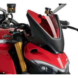 Puig(プーチ)New Generation Sport・スクリーン・Ducati・ストリートファ...
