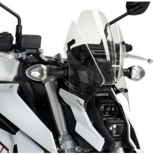 POWERBRONZE FLIP ロング スクリーン ライトスモーク ホンダ アフリカ