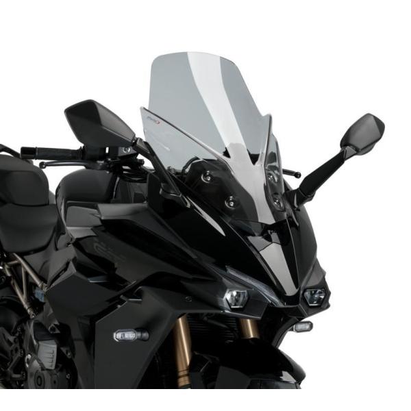 GSX-S1000GT 22- ツーリング ハイスクリーン スモーク Puig スズキ