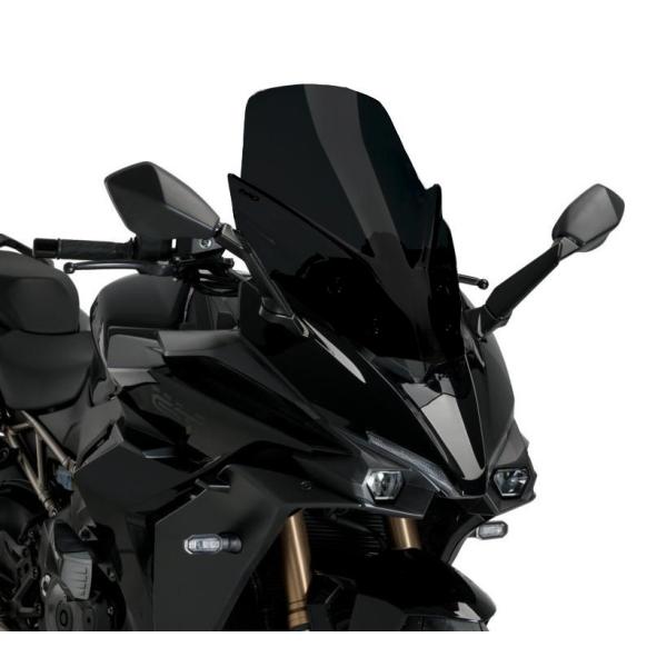 GSX-S1000GT 22- ツーリング ハイスクリーン ブラック Puig スズキ