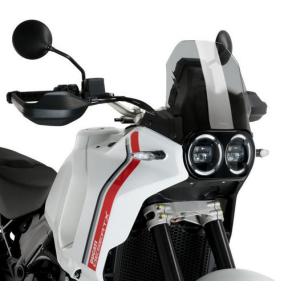 デザートX 22- ドゥカティ マットブラック スポーツスクリーン Puig