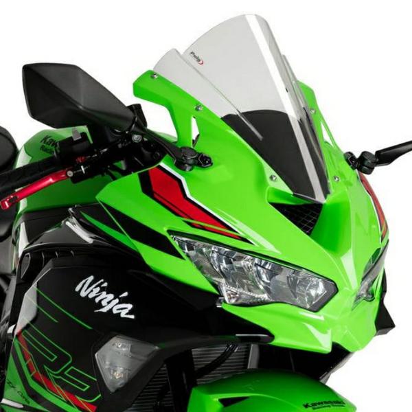 ZX-4R SE/RR  2023〜 スクリーン クリア "Z-Racing"  プーチ
