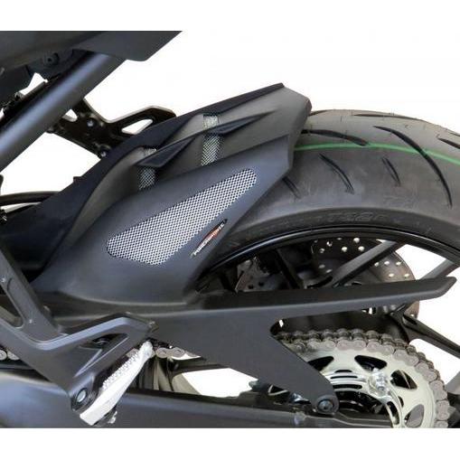 XSR900, TRACER 9/GT 21- リアフェンダー/チェーンガード ブラック/シルバーメ...