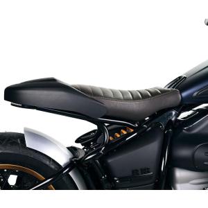 BMW RnineT シート 本革 ブラウン ダイアモンド RAISCH : モトパーツ