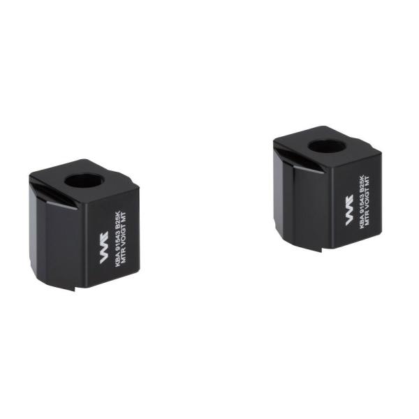 ノーデン 901 ハンドルバーライザー 25mmアップ ブラック VOIGT MOTO TECHNI...