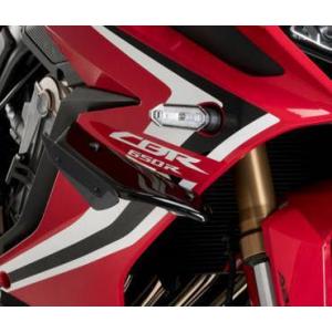 Puig（プーチ） サイドダウンフォーススポイラー ブラック CBR400 500R
