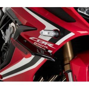 Puig（プーチ） サイドダウンフォーススポイラー ブラック CBR400 500R