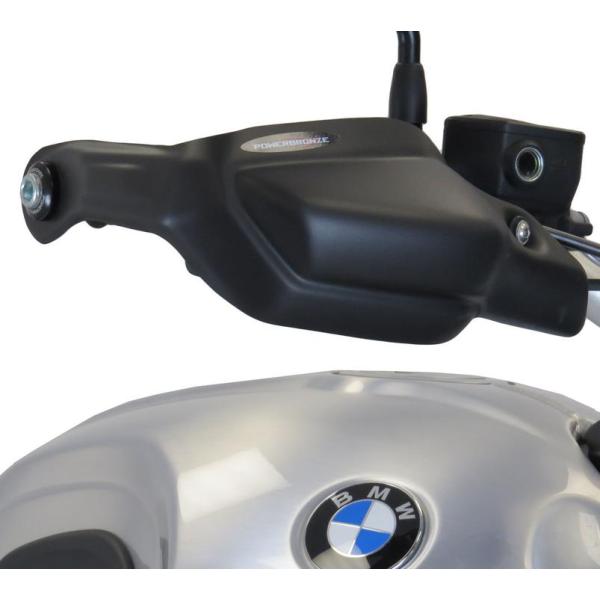 BMW RnineT 2014-2022- ハンドガード マットブラック POWERBRONZE