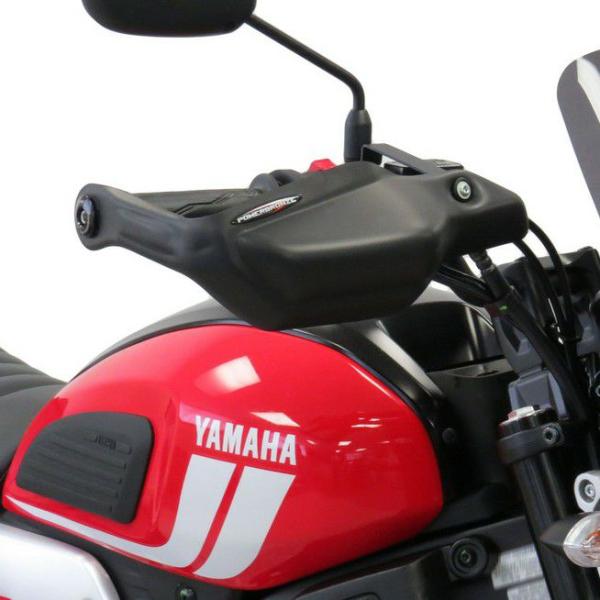 ヤマハ XSR125/155 ハンドガード マットブラック パワーブロンズ