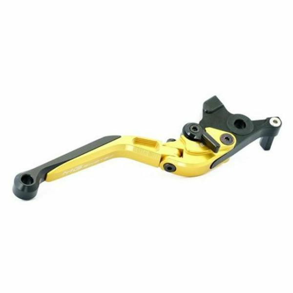 【アウトレット】MG BIKETEC フォールディング アジャスタブル ブレーキレバー ゴールド B...