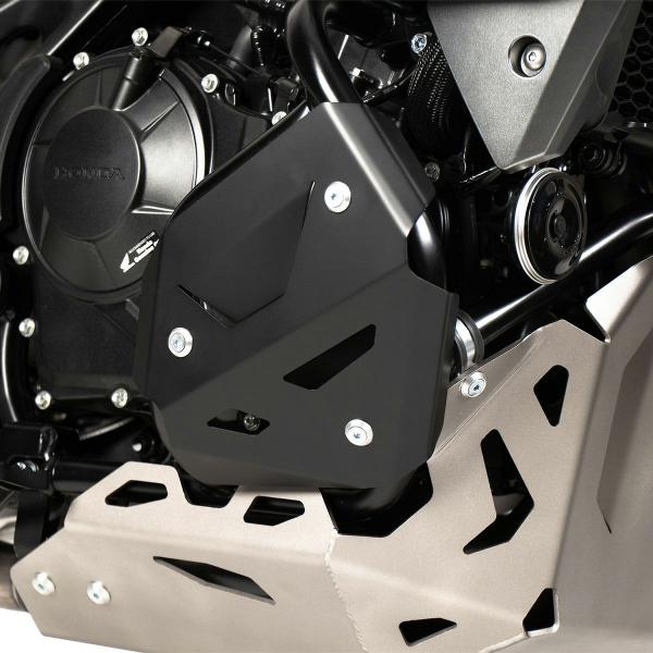 XL750 トランザルプ エンジンガード用 追加プレート Hepco &amp; Becker