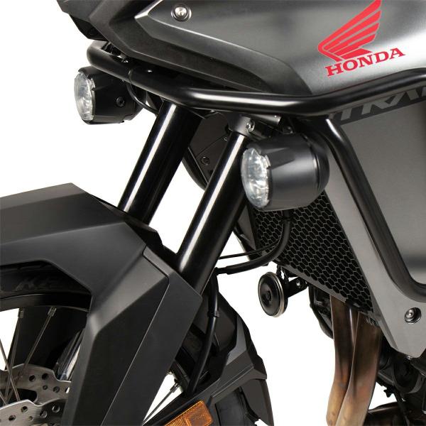 XL750 トランザルプ 純正フォグランプ用 タンクガードマウントアダプターセット (ブラック) H...