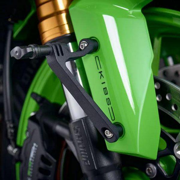 KAWASAKI Ninja/Zシリーズ フロントマッドガード用 アクションカメラマウント Evot...